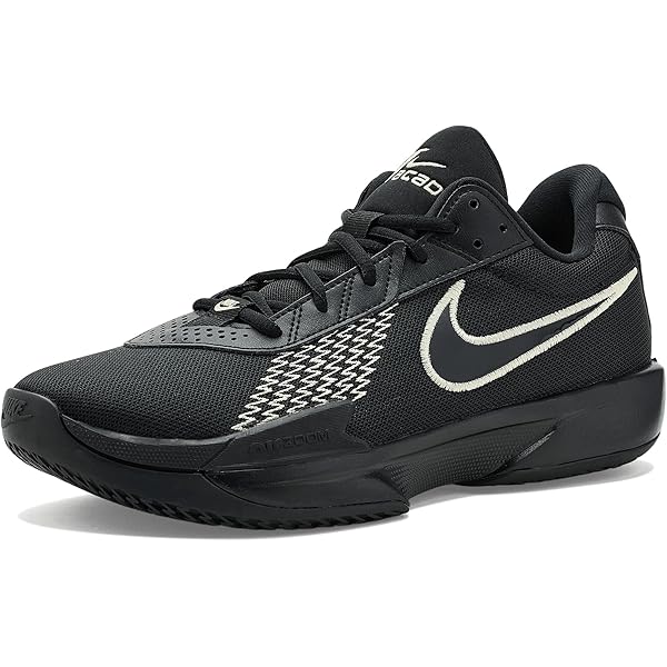 Nike Men's G.t. Cut Academy Sneaker, Black/Alabaster/Black, 10